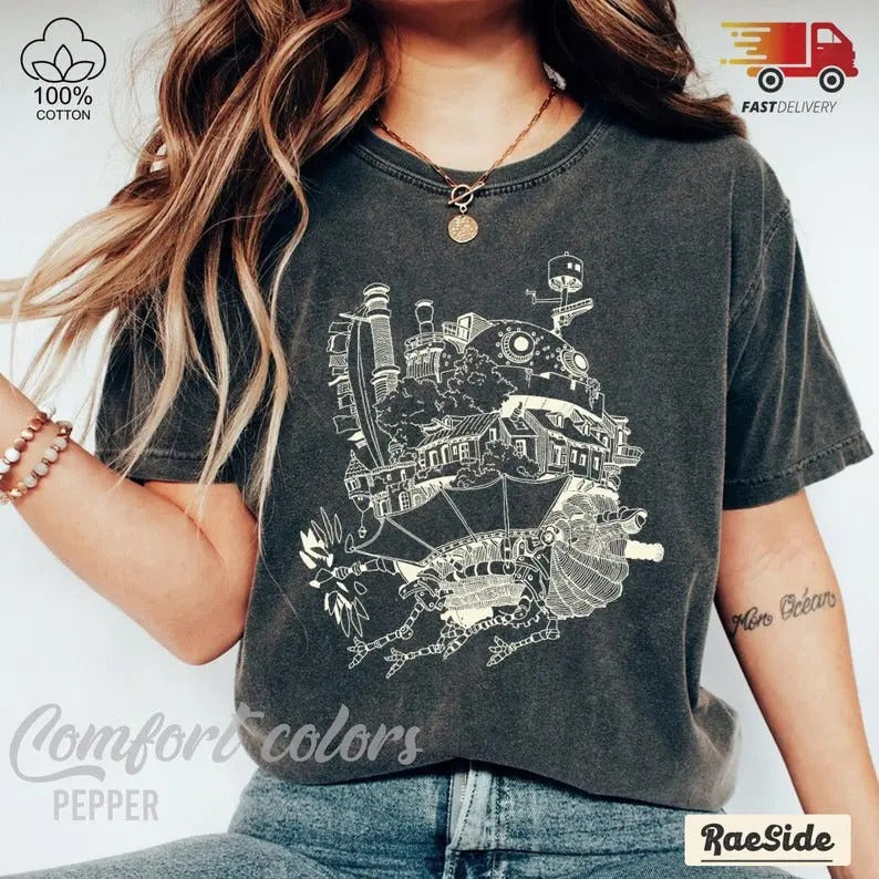 Calcifer shirt, Spirited Away shirt Hoodie, Sweatshirt | RetroVerseTees.com