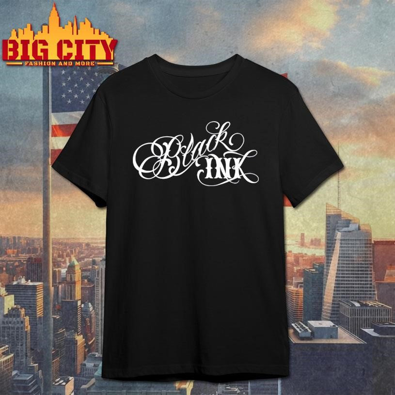 Ceaser Emanuel Black Ink Script Shirt