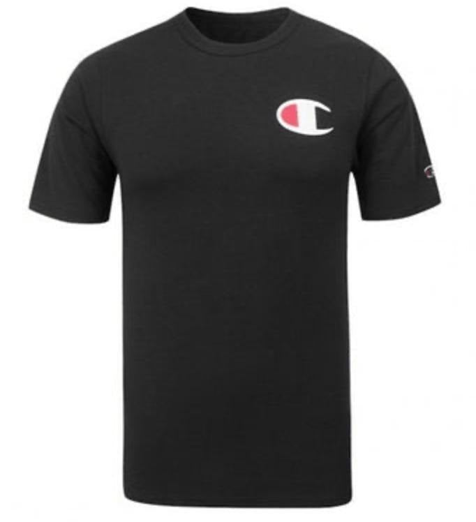 Champion Logo T-Shirt - Black Hoodie, Sweatshirt | RetroVerseTees.com
