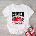 Cheer Mom Shirt, Cheerleader T-shirt, Sport Team Support Tee For Mama, Cheerleading Tee, Coach Mother Birthday Gift Tee....