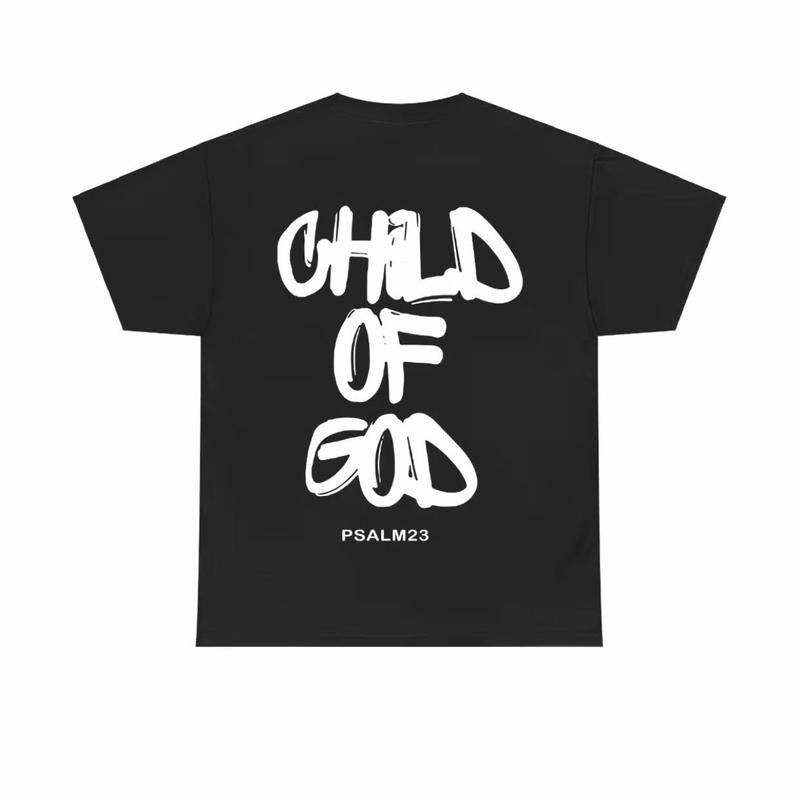 Child Of God Tshirt, Men's Summer Casual Cotton Crewneck Hoodie, Sweatshirt | RetroVerseTees.com