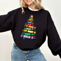 Christmas Teacher Sweatshirt, Christmas Gift For Teacher, Teaching Tee, Teachers Day, Teachers Life Shirt, Teacher Life,...