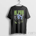 Classic Alpha Bet Wolf Graphic Retro T-Shirts, Hoodie, Sweatshirt | RetroVerseTees.com