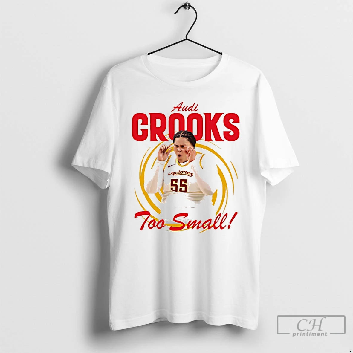 Classic Audi Crooks Iowa State Womens Basketball Too Small T-Shirts, Hoodie, Sweatshirt | RetroVerseTees.com