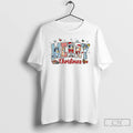 Classic Bluey Dog Santa Hat Winter Friends Merry Christmas 2025 T-Shirts, Hoodie, Sweatshirt | RetroVerseTees.com