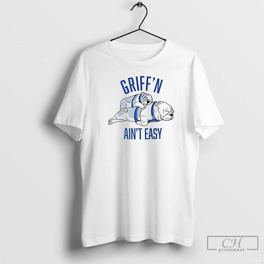 Classic Bulldod Drake Griffn Aint Easy T-Shirts, Hoodie, Sweatshirt | RetroVerseTees.com