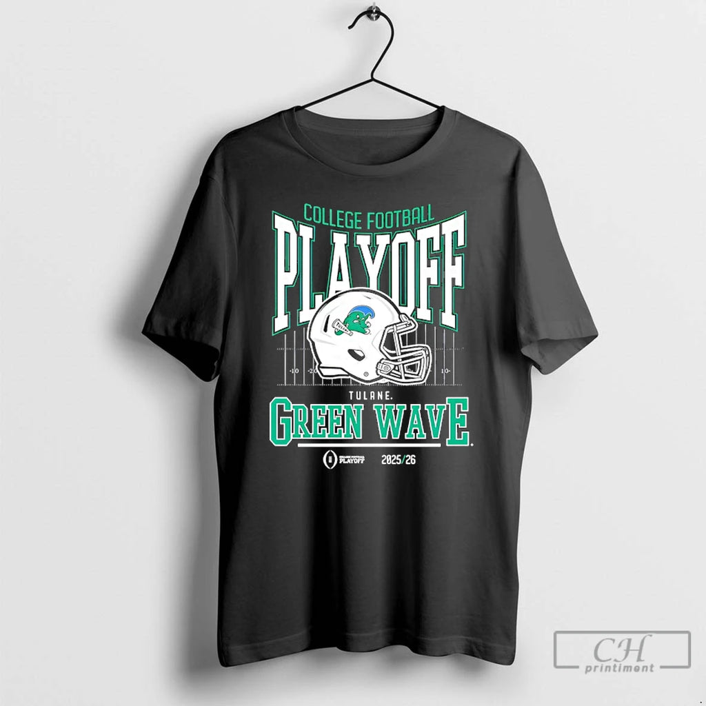 Classic College Football Playoff 2025 26 Tulane Playoff Bound T-Shirts, Hoodie, Sweatshirt | RetroVerseTees.com