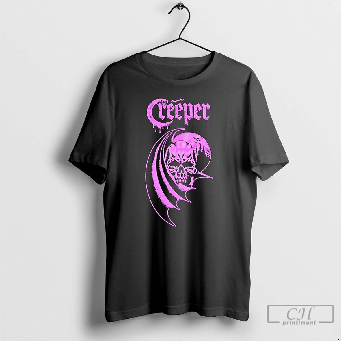 Classic Creeper Purple Logo T-Shirts, Hoodie, Sweatshirt | RetroVerseTees.com