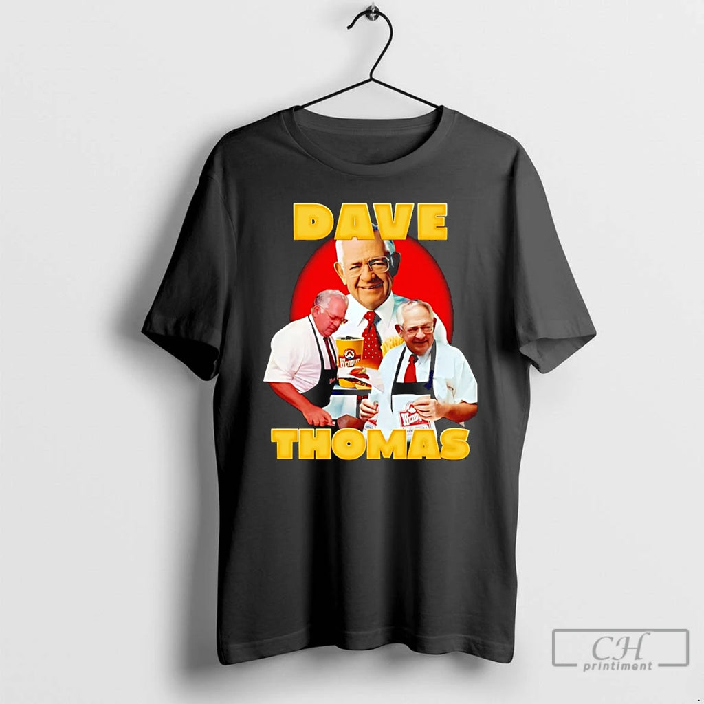 Classic Dave Thomas Wendys Graphic T-Shirts, Hoodie, Sweatshirt | RetroVerseTees.com