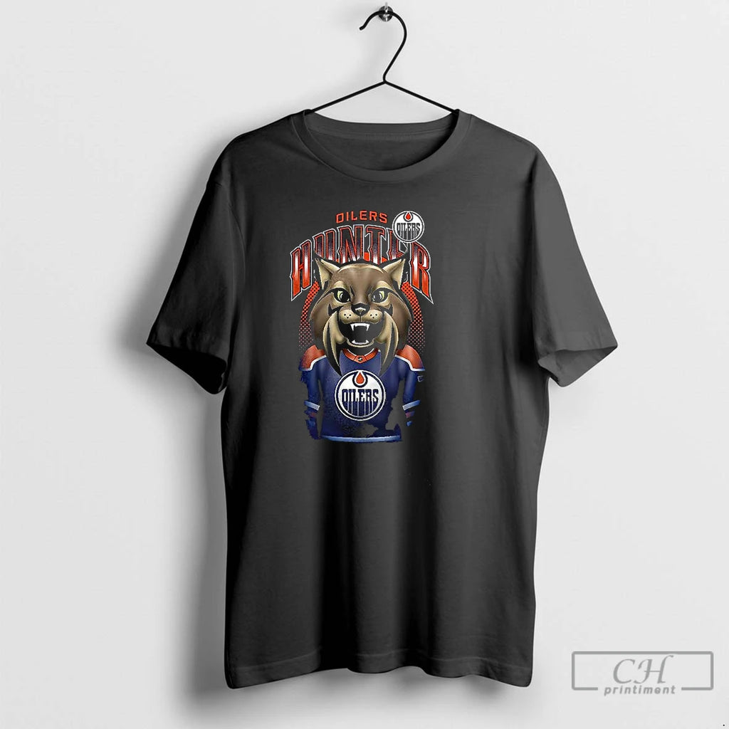 Classic Edmonton Oilers Mascot Logo T-Shirts, Hoodie, Sweatshirt | RetroVerseTees.com