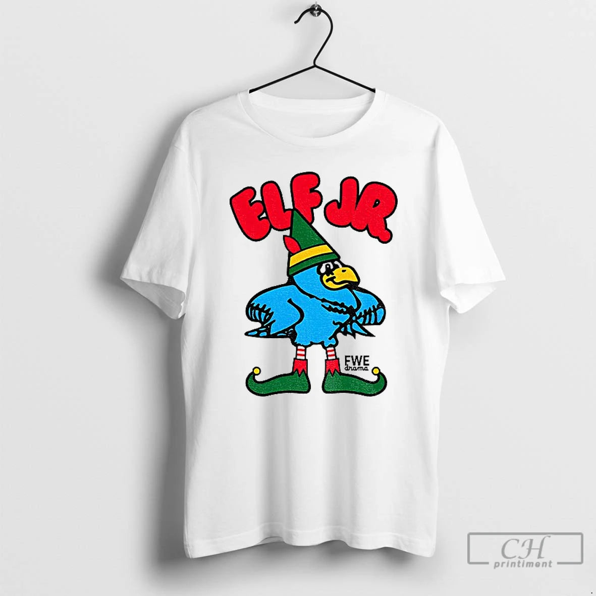 Classic Elf Jr Ft Wright Drama Merry Christmas T-Shirts, Hoodie, Sweatshirt | RetroVerseTees.com