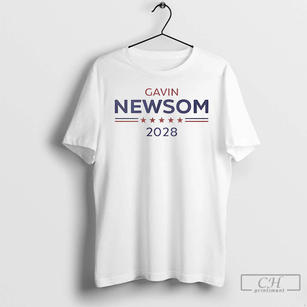 Classic Gavin Newsom 2028 T-Shirts, Hoodie, Sweatshirt | RetroVerseTees.com