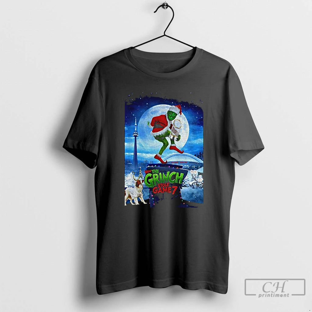 Classic Grinch How The Grinch Stole Game 7 Merry Christmas T-Shirts, Hoodie, Sweatshirt | RetroVerseTees.com