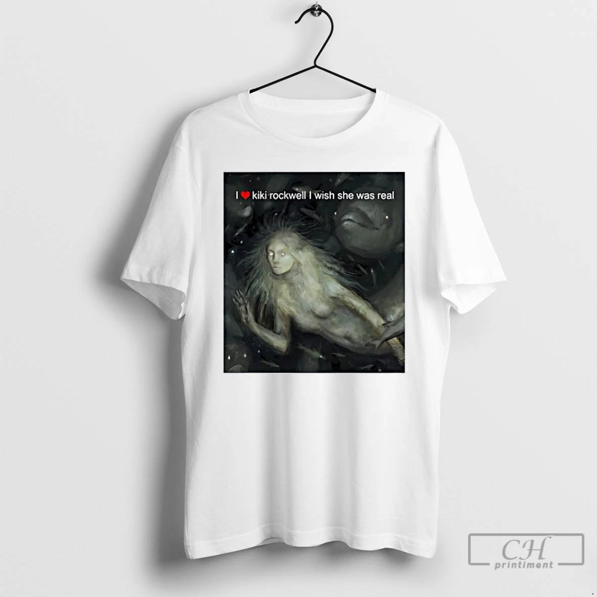 Classic Hauntingly Beautiful Girl I Love Kiki Rockwell I Wish She Was Real T Shirts Hoodie, Sweatshirt | RetroVerseTees.com
