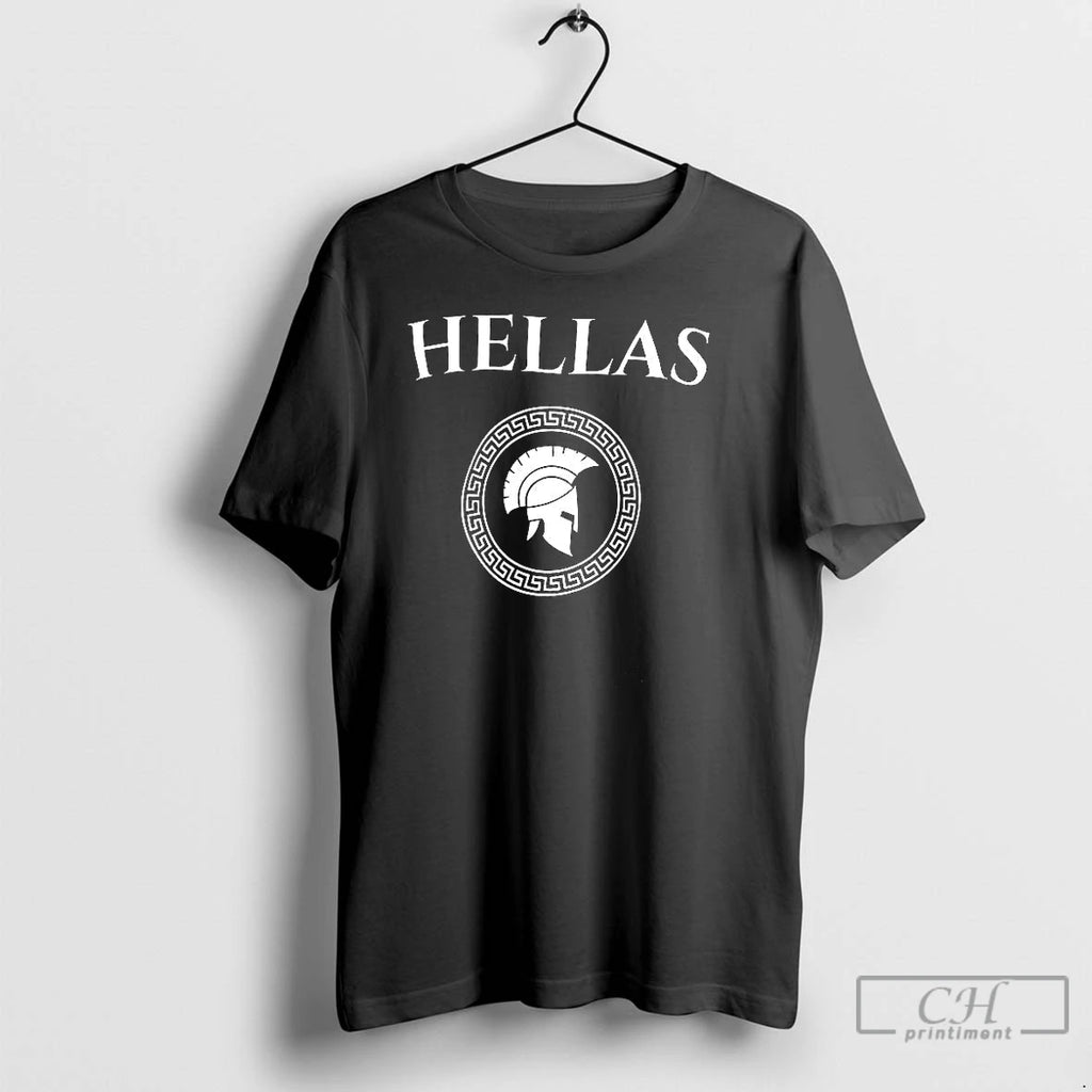 Classic Hellas Spartan Logo T-Shirts, Hoodie, Sweatshirt | RetroVerseTees.com
