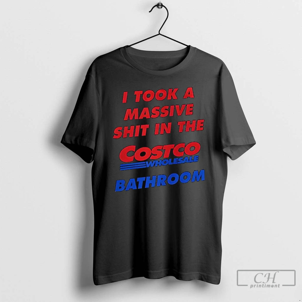 Classic I Took A Massive Shit In The Costco Wholesale Bathroom Retro T Shirts Sweater Hoodie, Sweatshirt | RetroVerseTees.com