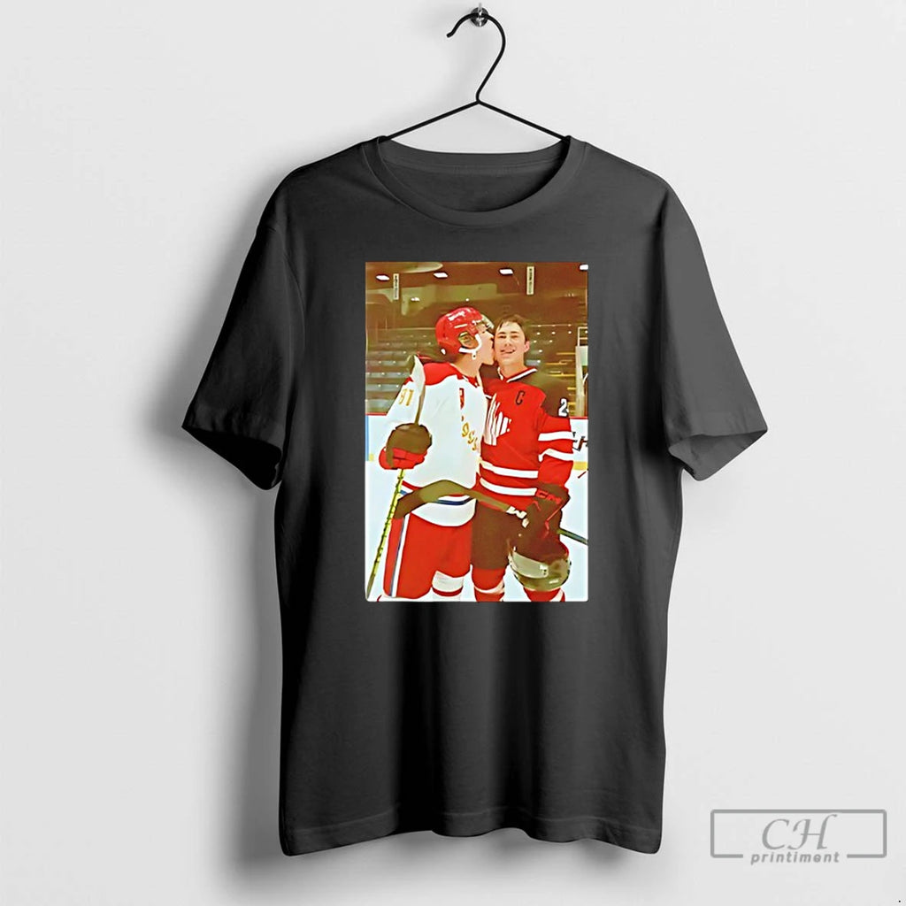 Classic Ilya Rozanov Licks Shane Hollander Face T-Shirts, Hoodie, Sweatshirt | RetroVerseTees.com