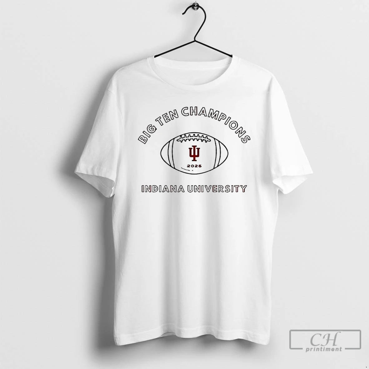 Classic Indiana University Big Ten Championship 2025 T-Shirts, Hoodie, Sweatshirt | RetroVerseTees.com