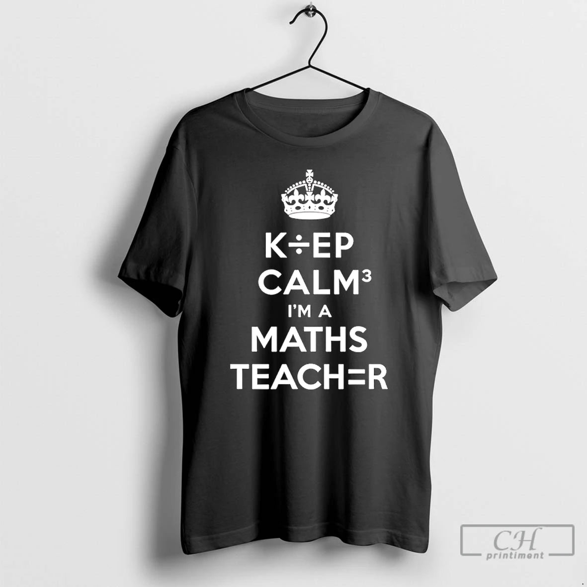 Classic Keep Calm Im A Maths Teacher T-Shirts, Hoodie, Sweatshirt | RetroVerseTees.com