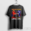 Classic Maryland Terrapins On Saturdays Vs Baltimore Ravens On Sundays Mascot Skyline Christmas T Shirts Hoodie, Sweatshirt
