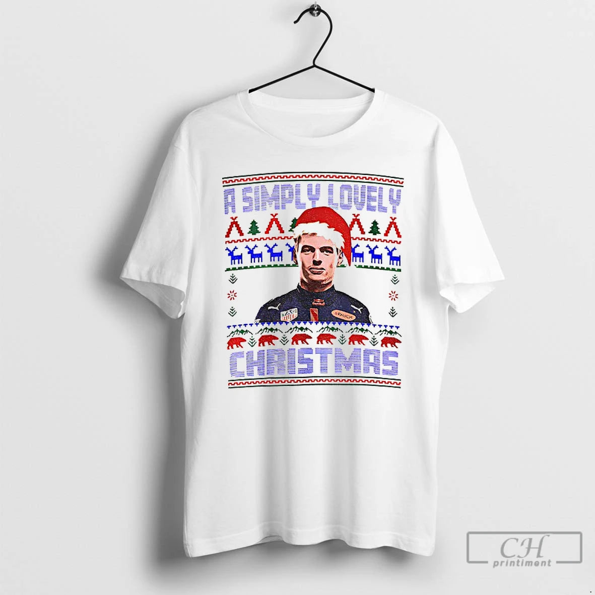 Classic Max Verstappen A Simply Lovely Max Christmas T-Shirts, Hoodie, Sweatshirt | RetroVerseTees.com