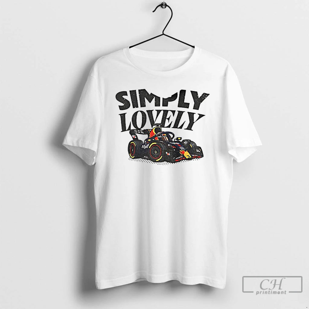 Classic Max Verstappen F1 Racing Simply Lovely T-Shirts, Hoodie, Sweatshirt | RetroVerseTees.com