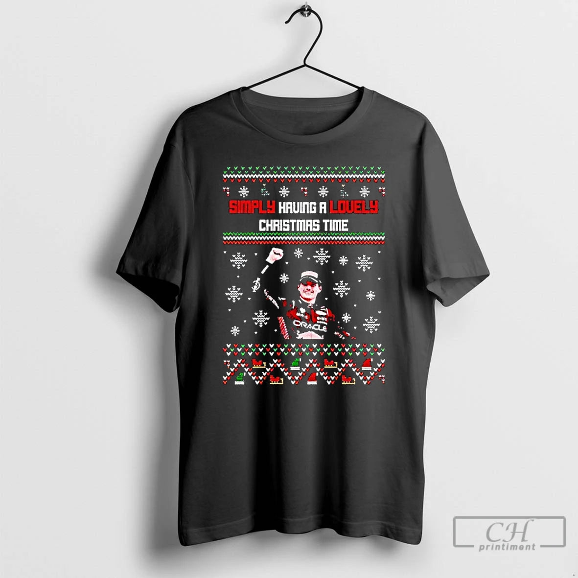 Classic Max Verstappen Simply Lovely Have A Christmas Time T-Shirts, Hoodie, Sweatshirt | RetroVerseTees.com