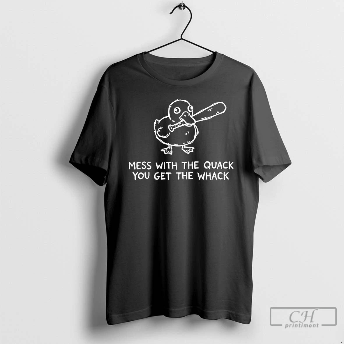Classic Mess With The Quack You Get The Whack Duck Meme T-Shirts, Hoodie, Sweatshirt | RetroVerseTees.com