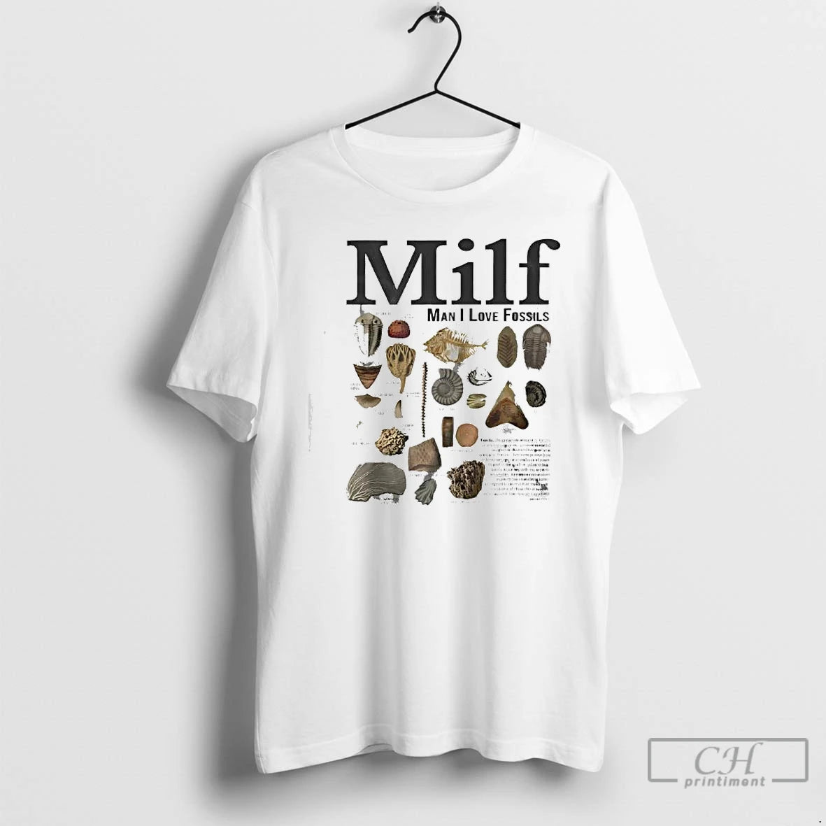 Classic Milf Man I Love Fossils Retro T-Shirts, Hoodie, Sweatshirt | RetroVerseTees.com