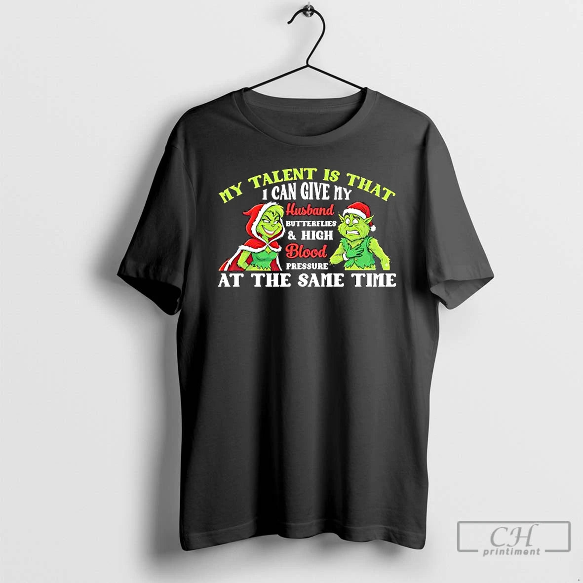 Classic My Talent Is That I Can Give My Husband Butterflies High Blood Pressure At T-Shirts, Hoodie, Sweatshirt
