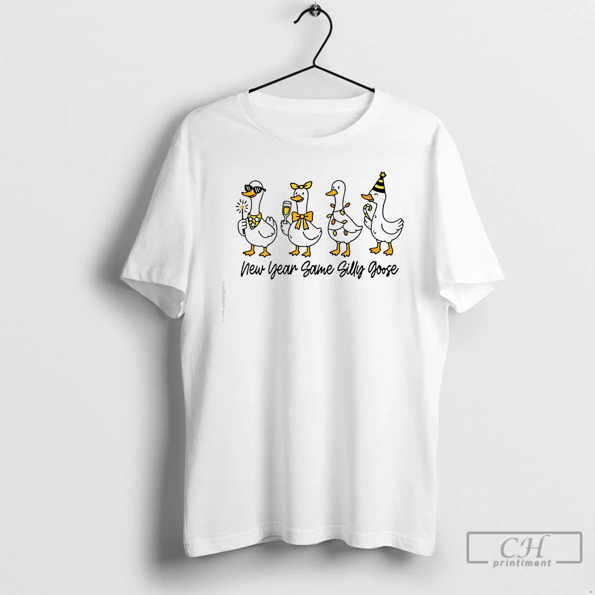 Classic New Year Same Silly Goose Graphic T-Shirts, Hoodie, Sweatshirt | RetroVerseTees.com