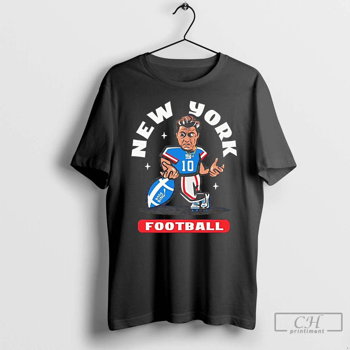 Classic New York Giants No 10 Paulie Bada Bing T Shirts Hoodie Longsleeve