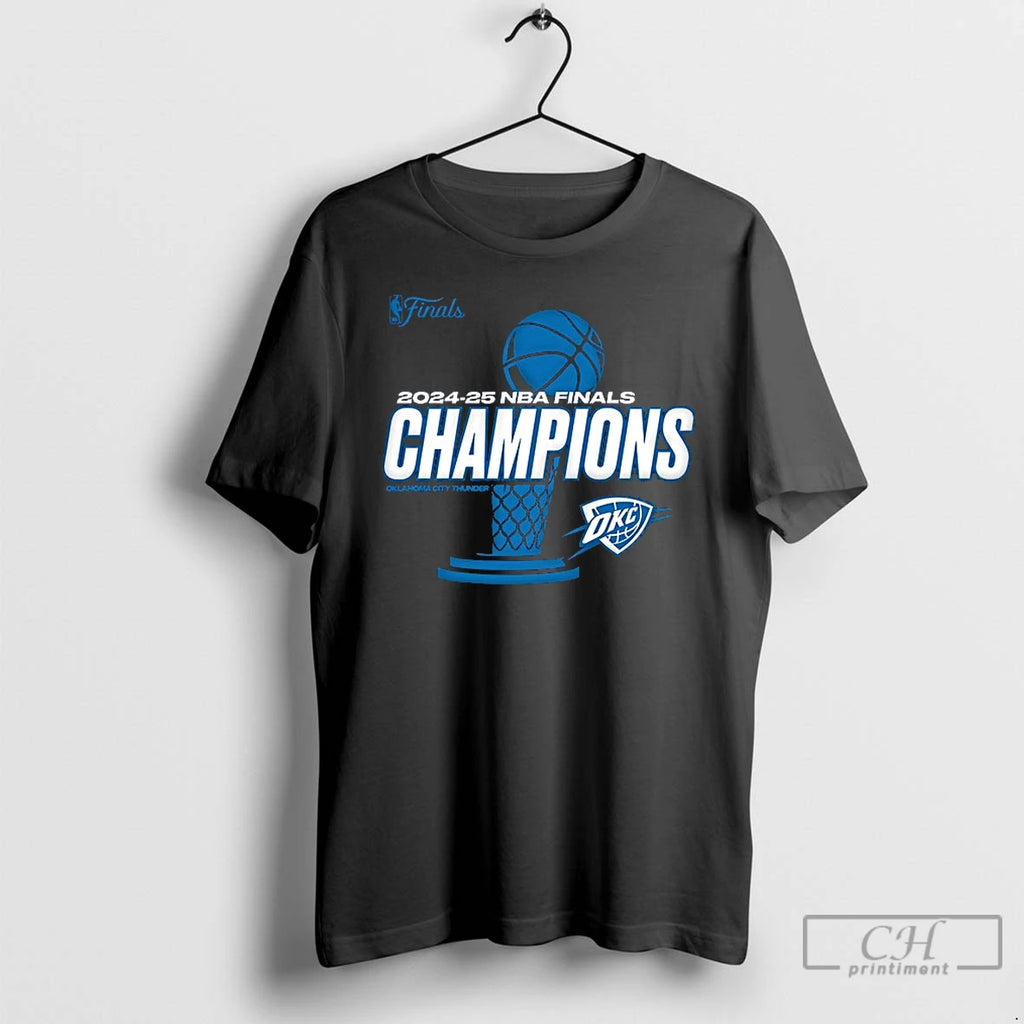 Classic Oklahoma City Thunder 2025 Finals Champions Nba Finals Okc Champions T Shirts Hoodie Longsleeve