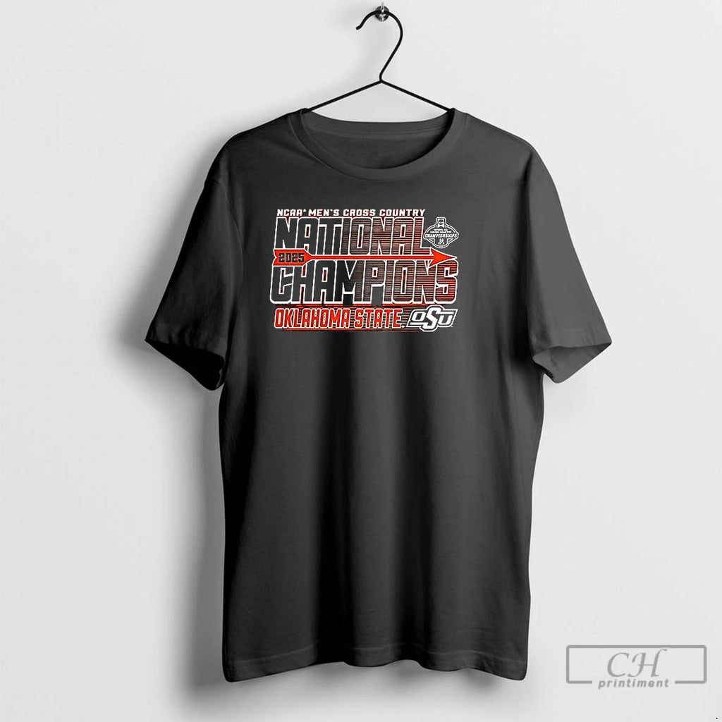 Classic Oklahoma State Cowboys 2025 Cross Country National Champions T-Shirts, Hoodie, Sweatshirt | RetroVerseTees.com