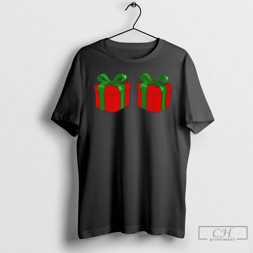 Classic Presents Over Boobs Gilf Box T-Shirts, Hoodie, Sweatshirt | RetroVerseTees.com