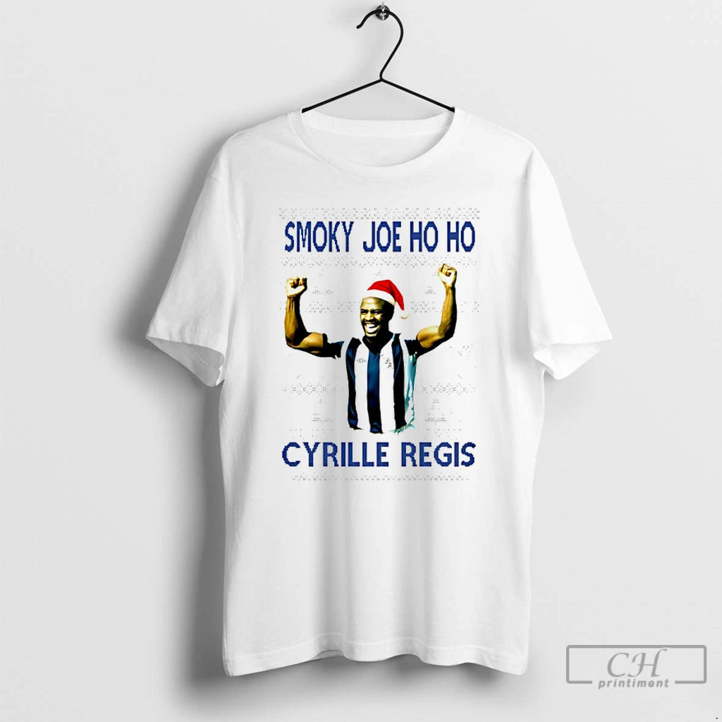Classic Smoky Joe Ho Ho Cyrille Regis West Brom Christmas T-Shirts, Hoodie, Sweatshirt | RetroVerseTees.com