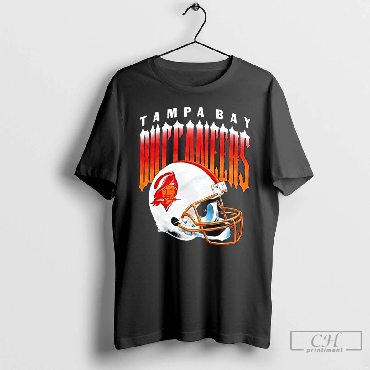 Classic Tampa Bay Buccaneers Gradient Alt Football Helmet T-Shirts, Hoodie, Sweatshirt | RetroVerseTees.com
