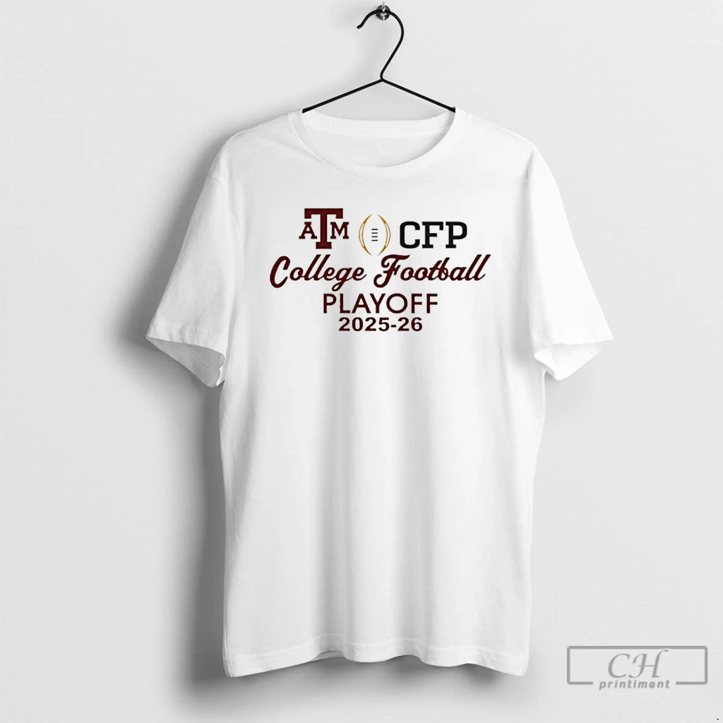 Classic Texas Am Aggies Cfp College Football Playoff 2025 26 T-Shirts, Hoodie, Sweatshirt | RetroVerseTees.com