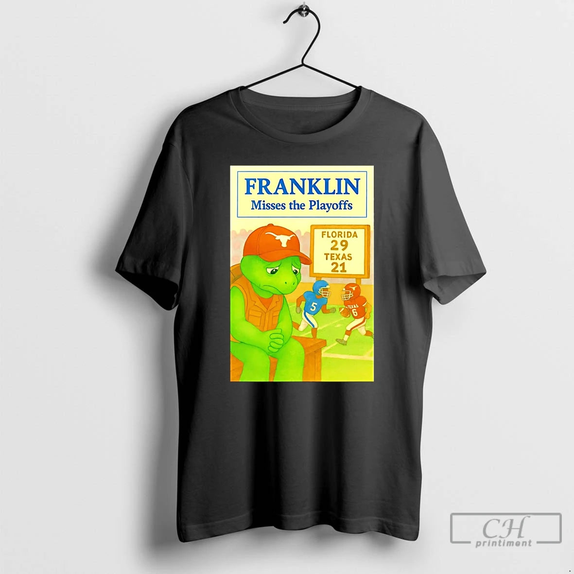 Classic Texas Longhorns Turtle Franklin Misses The Playoffs Pete Hegseth Meme T-Shirts, Hoodie, Sweatshirt