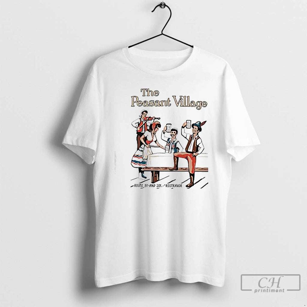 Classic The Peasant Village Rostraver Graphic T-Shirts, Hoodie, Sweatshirt | RetroVerseTees.com