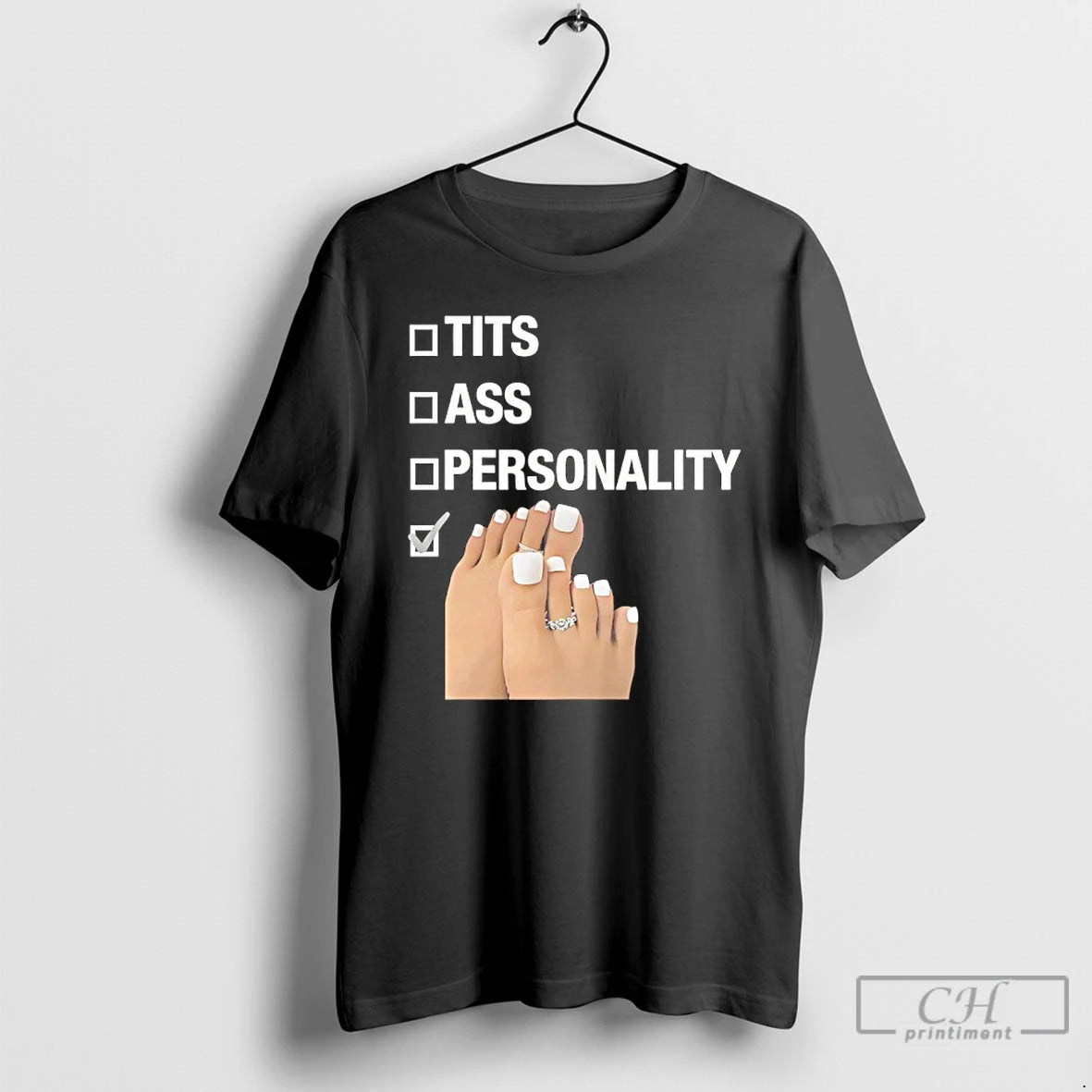 Classic Tits Ass Personality Toes Checklist T-Shirts, Hoodie, Sweatshirt | RetroVerseTees.com