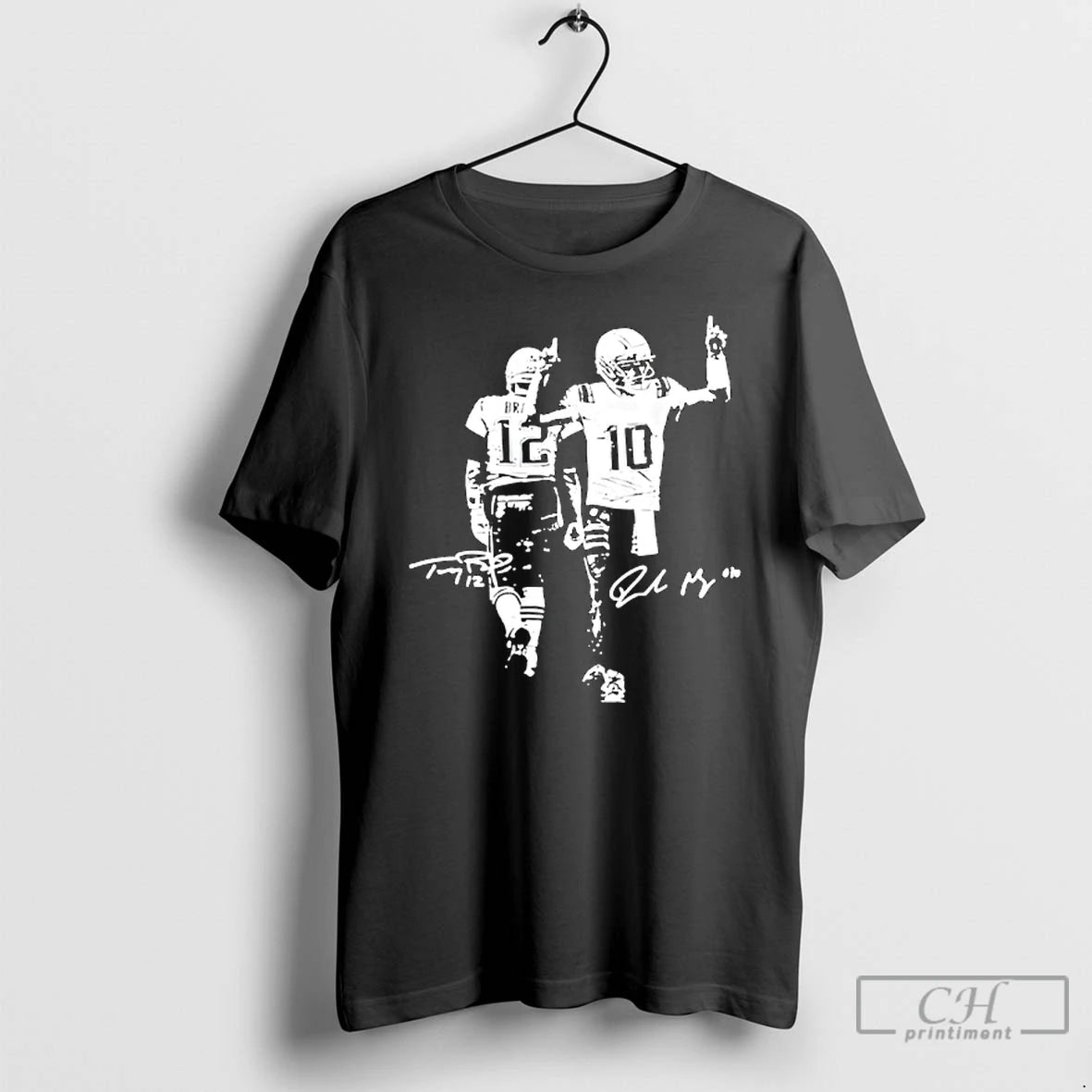 Classic Tom And Drake Maye Signatures T-Shirts, Hoodie, Sweatshirt | RetroVerseTees.com