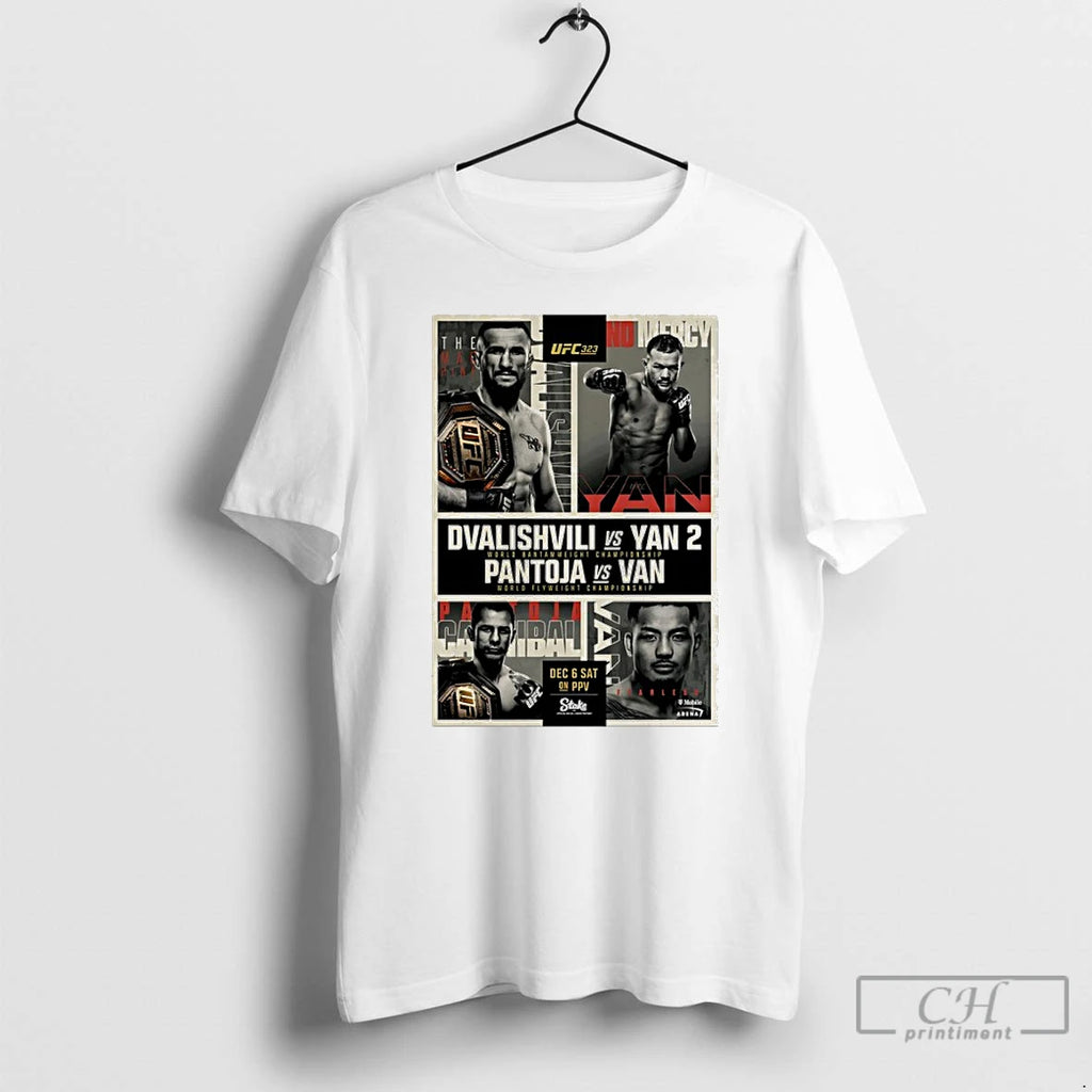 Classic Ufc 323 Dvalishvili Vs Yan 2 Autographed Event T-Shirts, Hoodie, Sweatshirt | RetroVerseTees.com