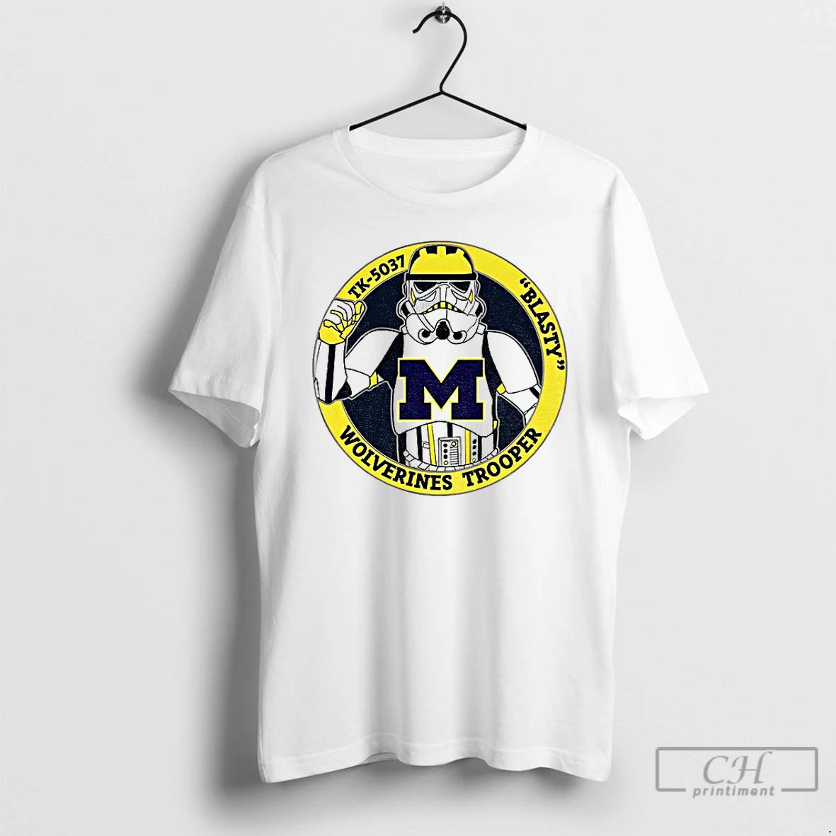Classic University Of Michigan Wolverines Trooper Tk 5037 Blasty T-Shirts, Hoodie, Sweatshirt | RetroVerseTees.com