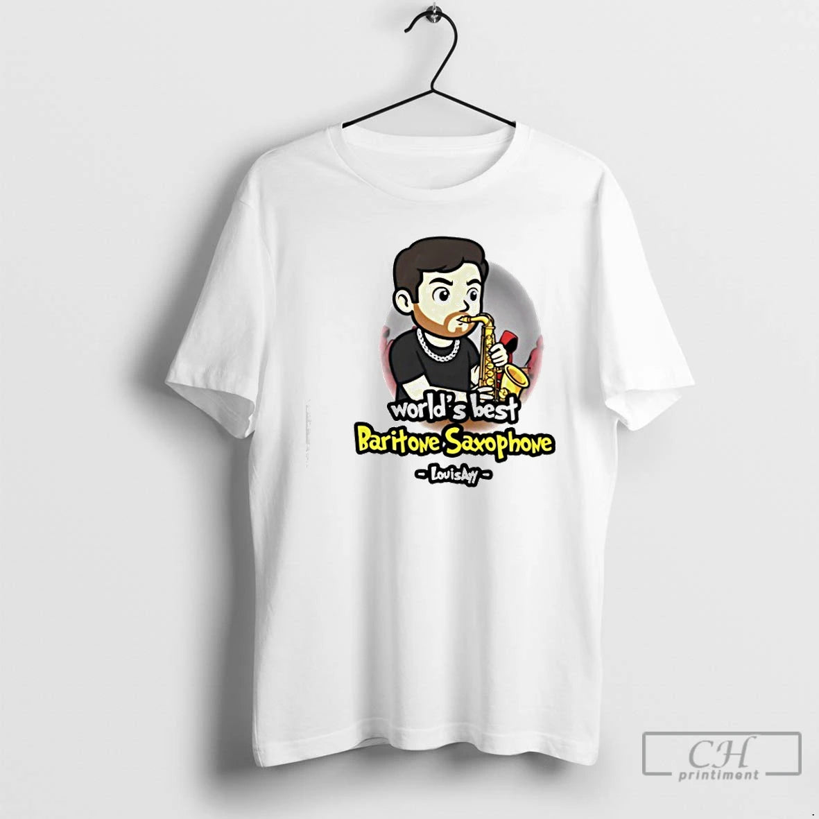Classic Worlds Best Baritone Saxophone T-Shirts, Hoodie, Sweatshirt | RetroVerseTees.com