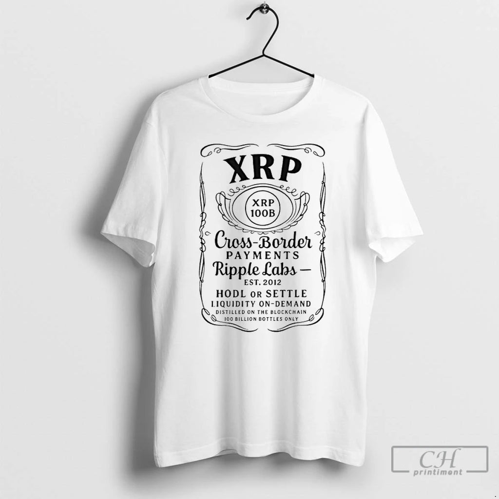 Classic Xrp Crypto Cross Border Payments Ripple Labs Est 2012 T-Shirts, Hoodie, Sweatshirt | RetroVerseTees.com