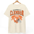 Clemson Vintage Football Tshirt, University Unisex Football Shirt Hoodie, Sweatshirt | RetroVerseTees.com