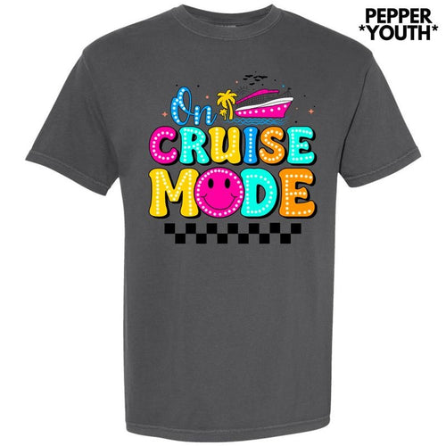 *** Colorful Cruise Mode Comfort Colors T-Shirt (Youth) 'NLB' Hoodie, Sweatshirt | RetroVerseTees.com