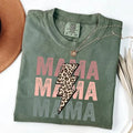 Comfort Color Mama T-shirt, Cute Mom T-shirt, Mom Life Tee, Gift For Mama, Casual Mom, Graphic Mama Tee, Mother's Day...