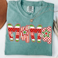 Comfort Colors Preppy Mama Watermelon T-Shirt, Cute Watermelon Floral Mama Shirt, Everyday T-Shirt, Custom Preppy Mama,...